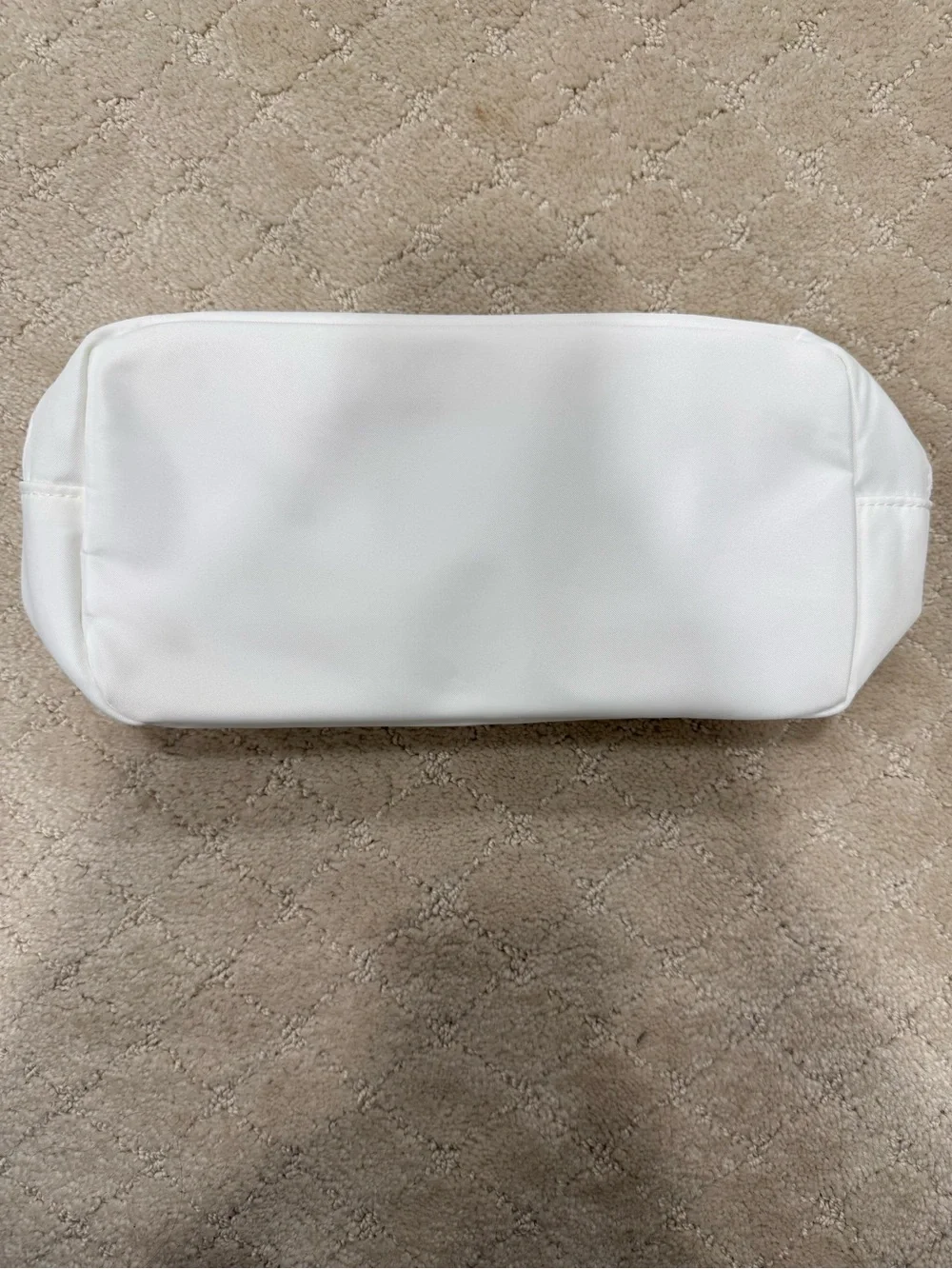 BRIDE White Cosmetic Pouch
